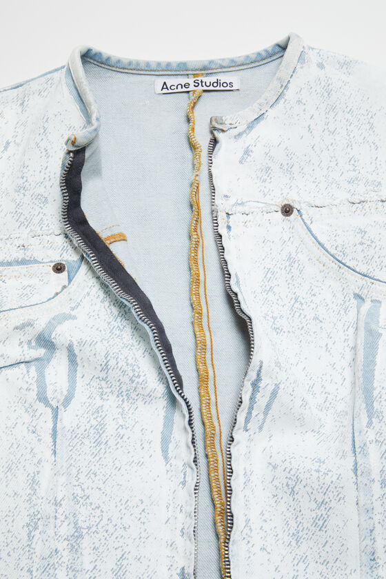 (image for) Top-Tier Pigment print denim jacket